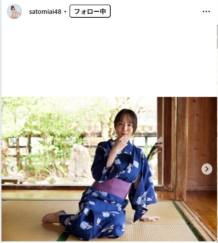 さとみあいのインスタグラムから