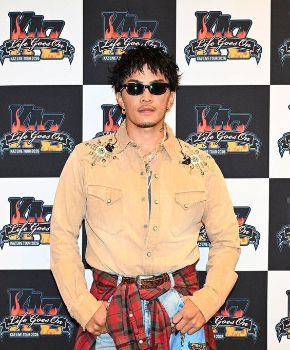 ソロアーティスト「KAZ」として活動する初のソロツアーの最終公演を行った数原龍友