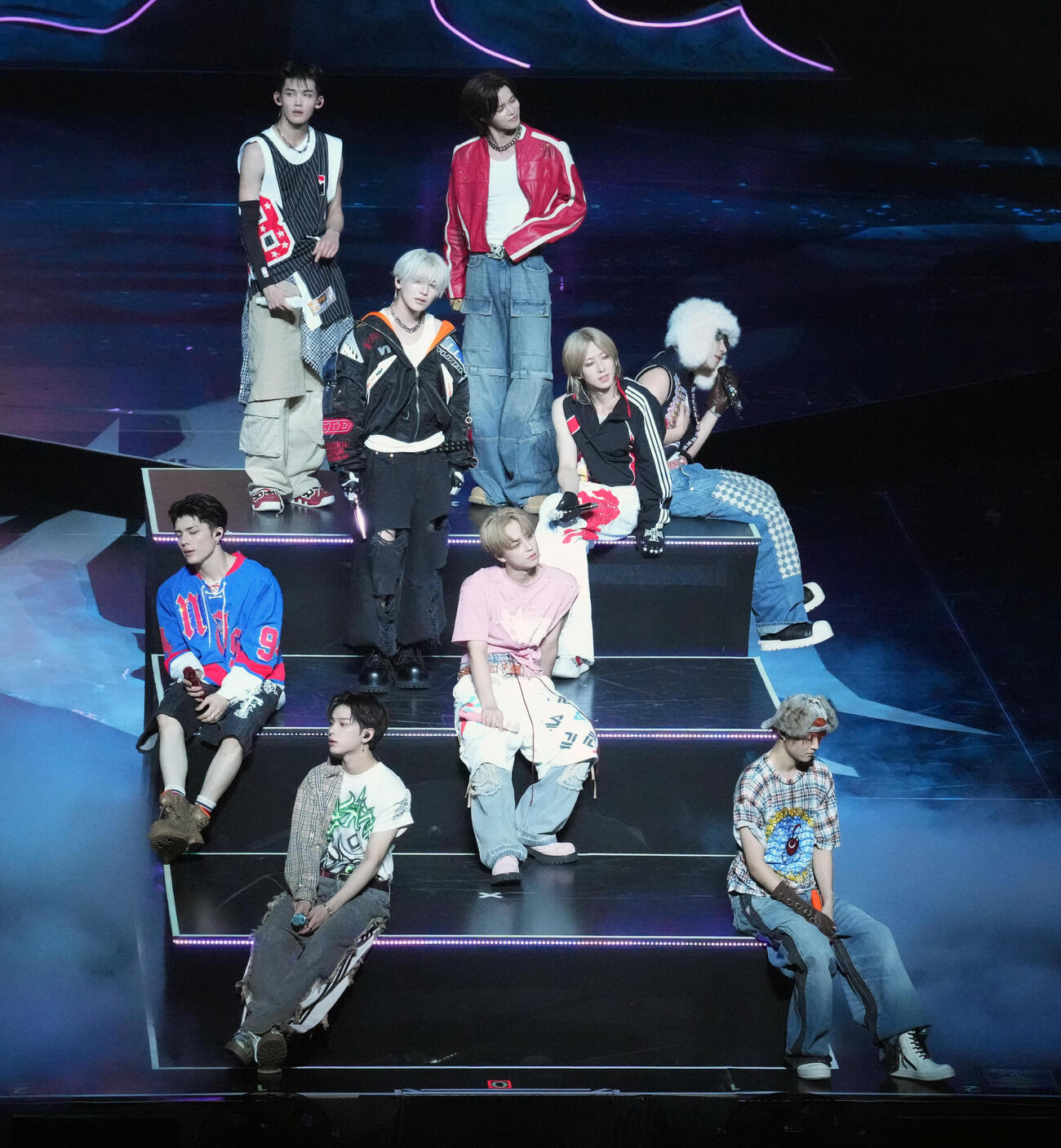 「2026＆TEAM CONCERT TOUR BLAZE THE WAY」　アジアツアーをスタートし、パフォーマンスを披露する＆TEAM（撮影・小島史椰）
