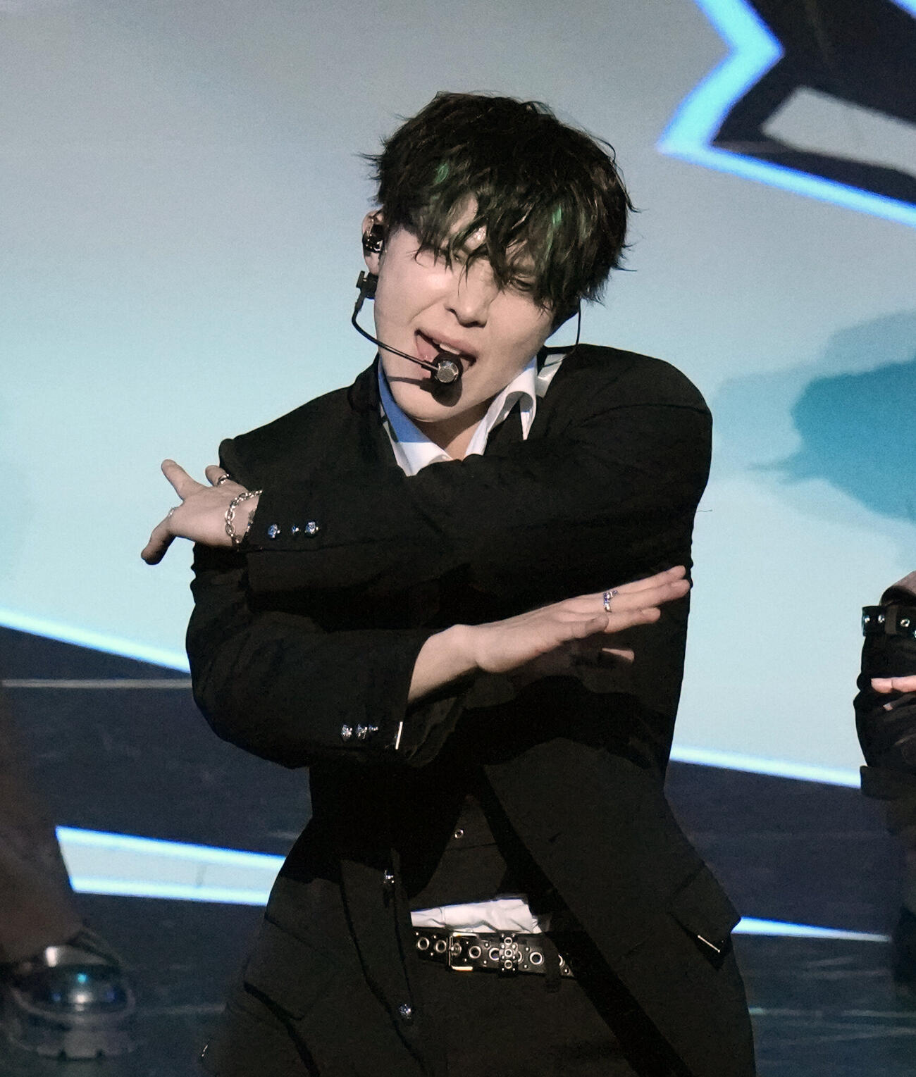 ＆TEAMのNICHOLAS（撮影・小島史椰）