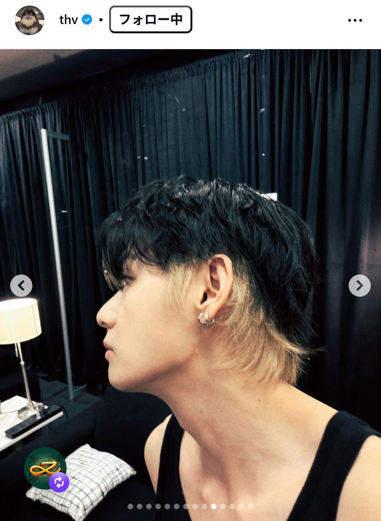 BTS・Vのインスタグラムから