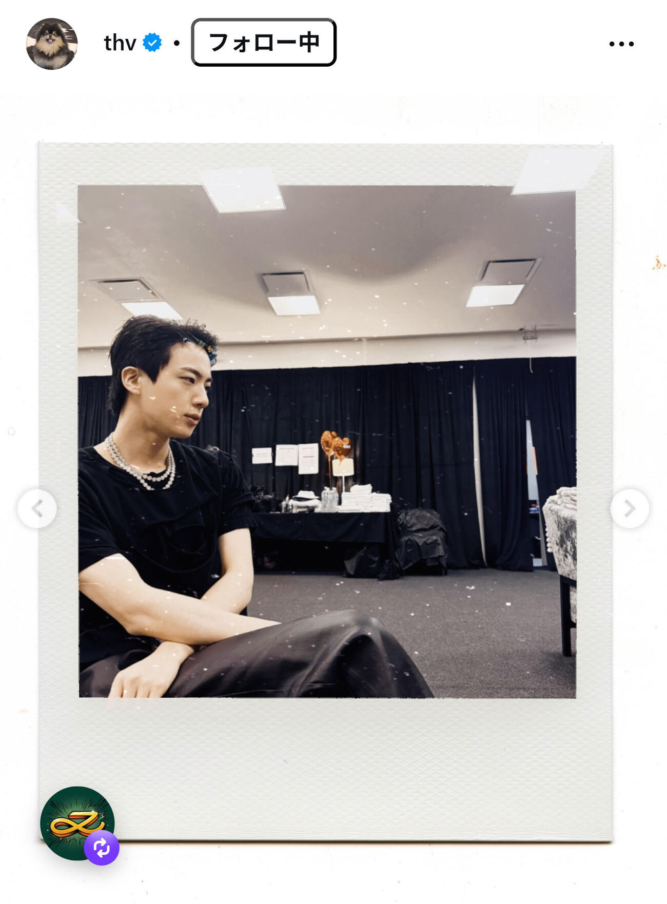 BTS・Vのインスタグラムから