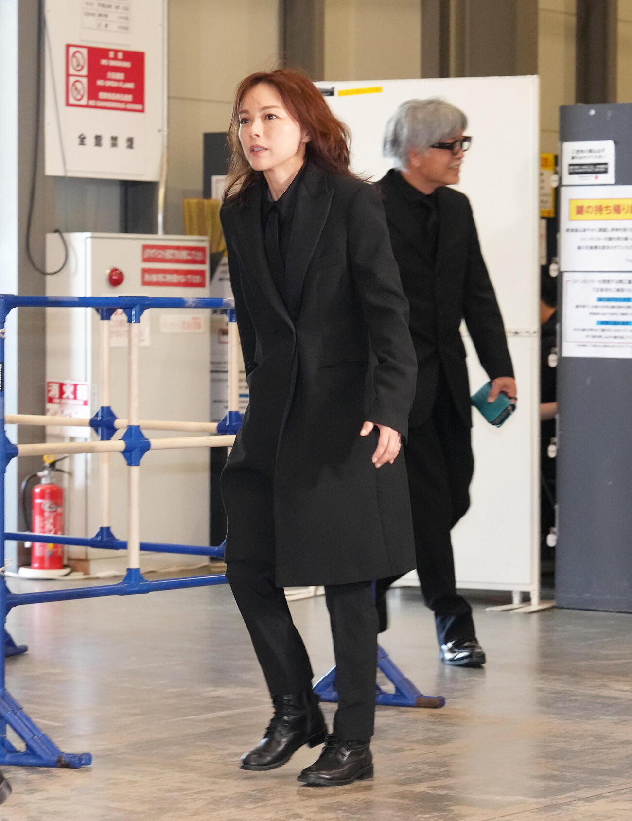「真矢さん　お別れの会」に出席した相川七瀬（撮影・足立雅史）
