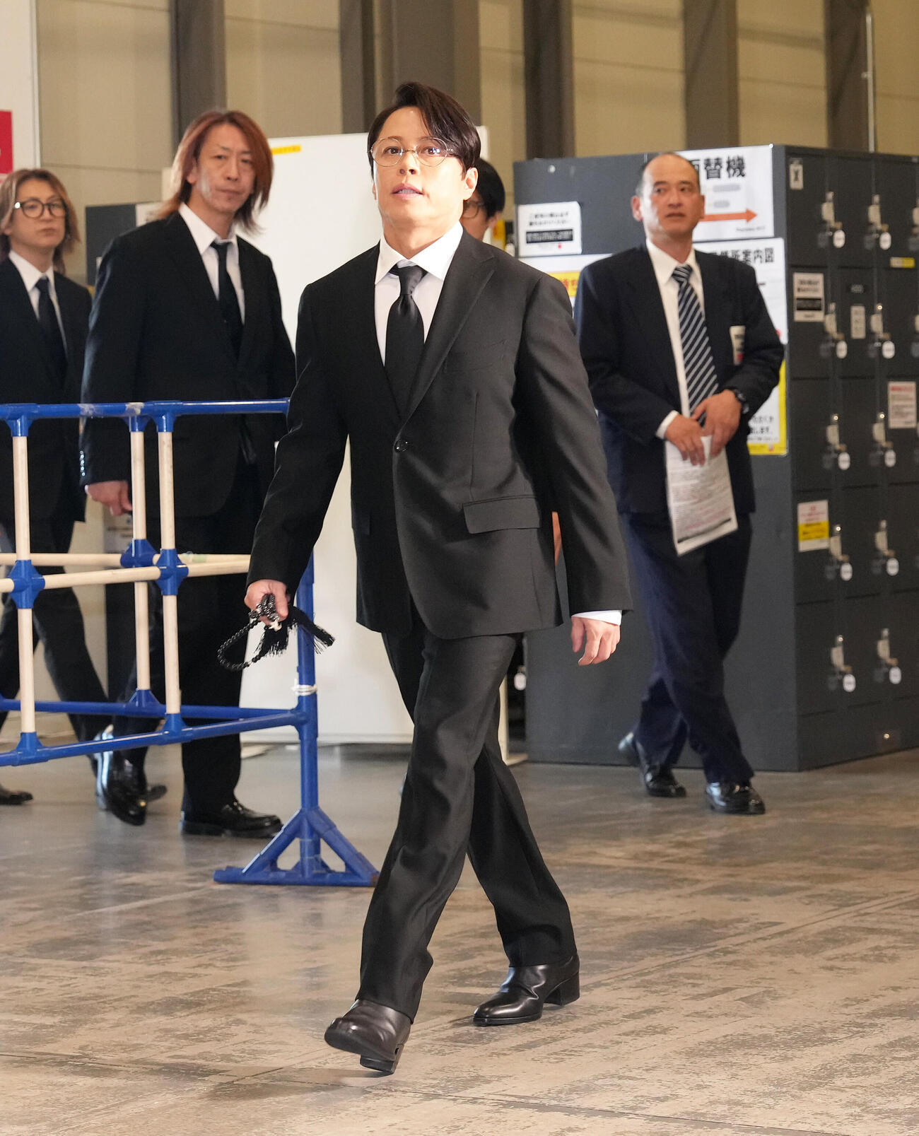 「真矢さん　お別れの会」に出席した西川貴教（撮影・足立雅史）