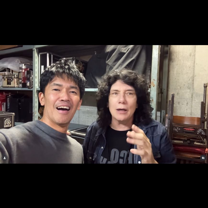 武井壮とエリック・マーティン（武井壮のXから）