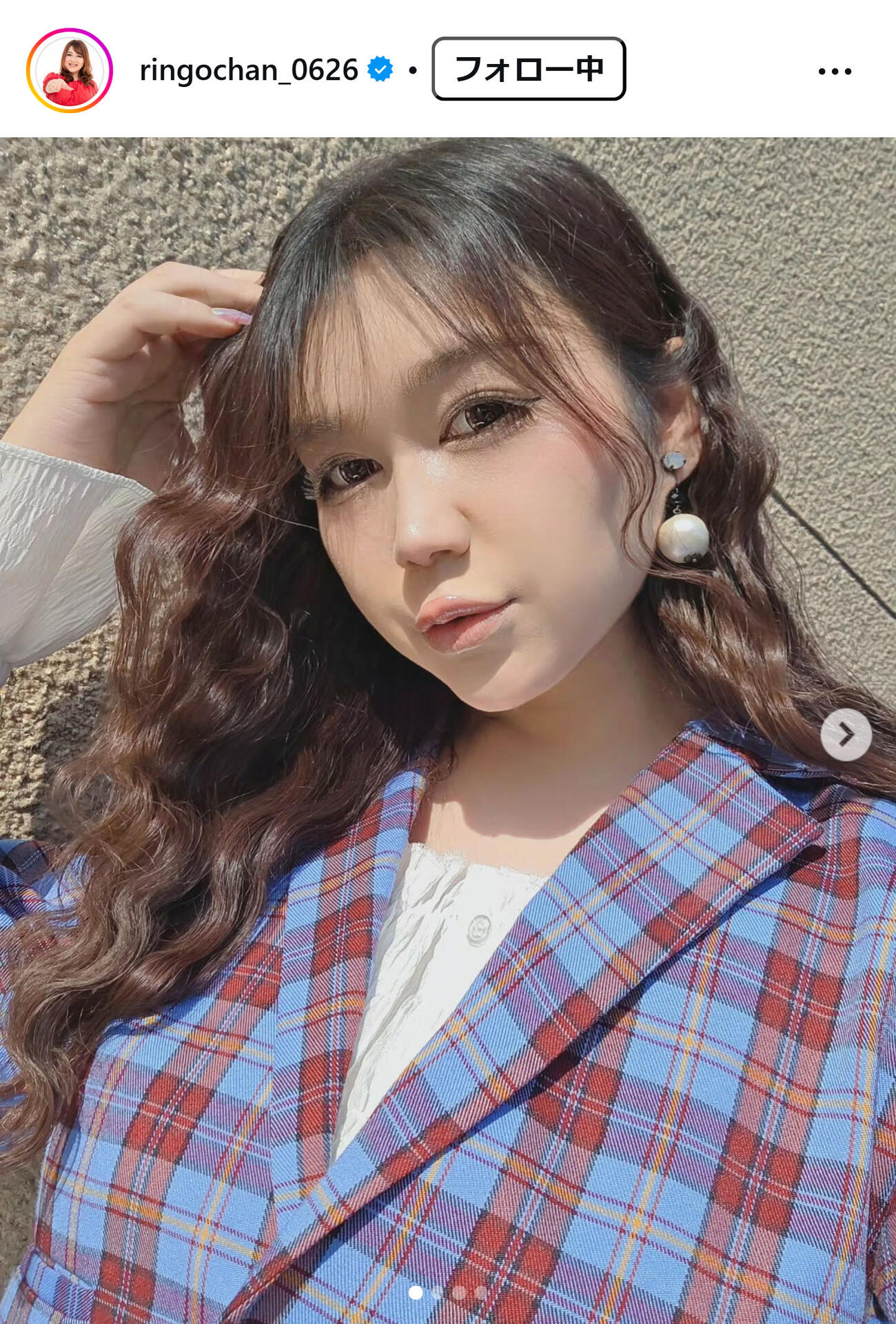 りんごちゃんのインスタグラムから