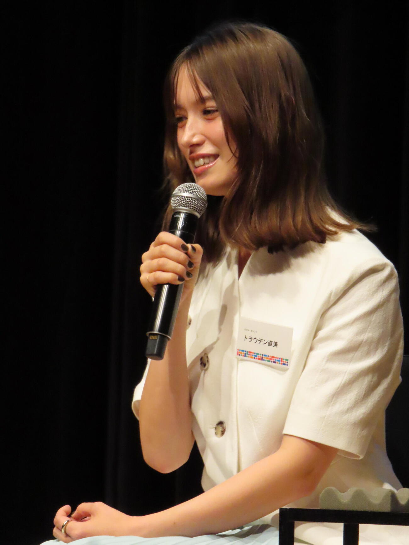 「Well－beingシンポジウム」に登壇したトラウデン直美