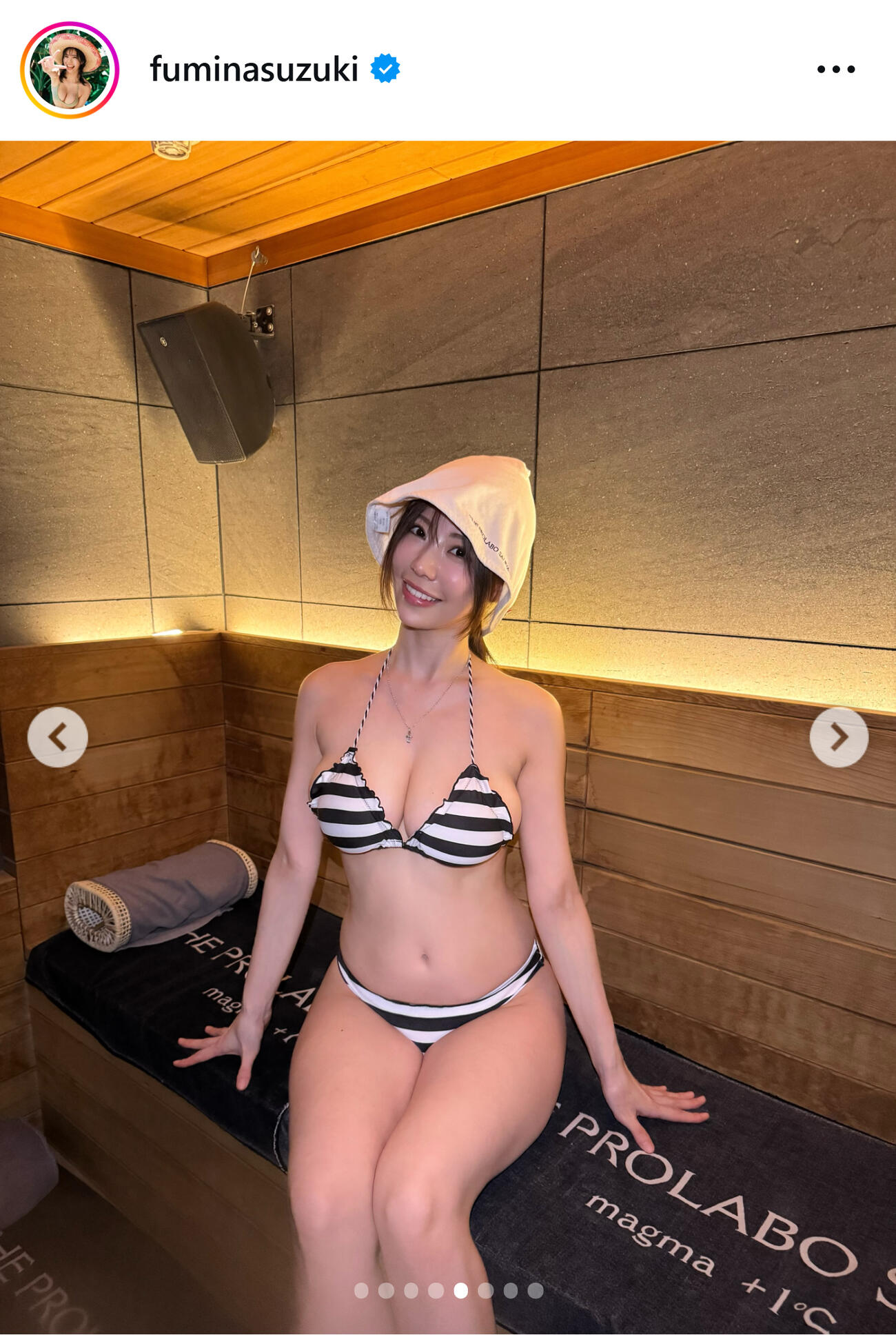 鈴木ふみ奈のインスタグラムから