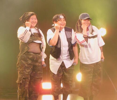 森三中大島＆ガンバレルーヤのユニット「MyM」２周年記念ライブ「ライブに呼ばれなくなり…」