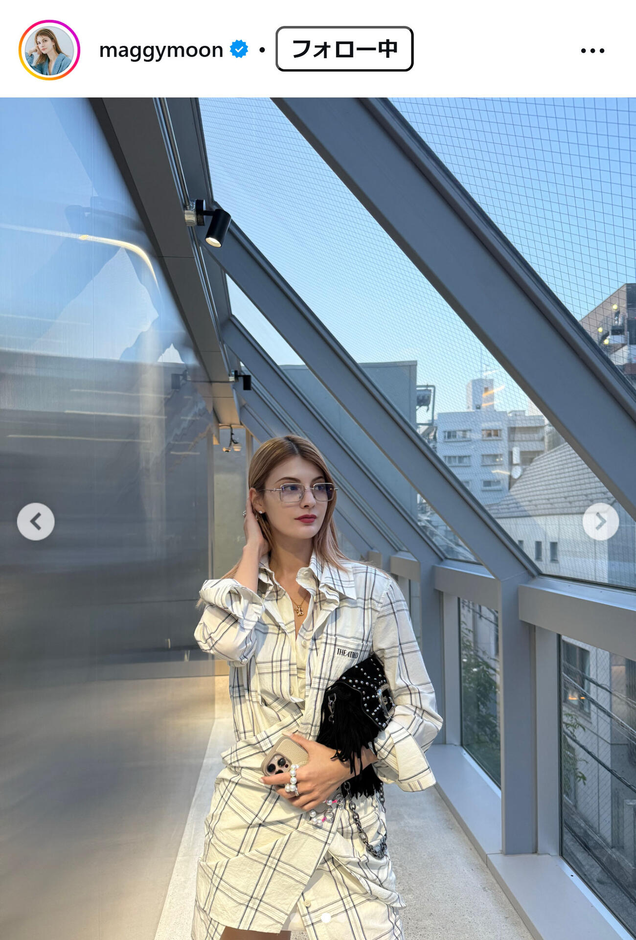 マギーのインスタグラムから