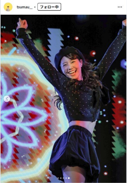 恒木真優のインスタグラムから