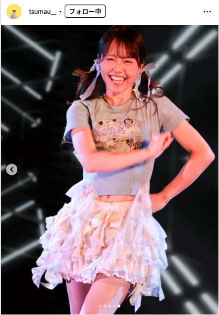 恒木真優のインスタグラムから