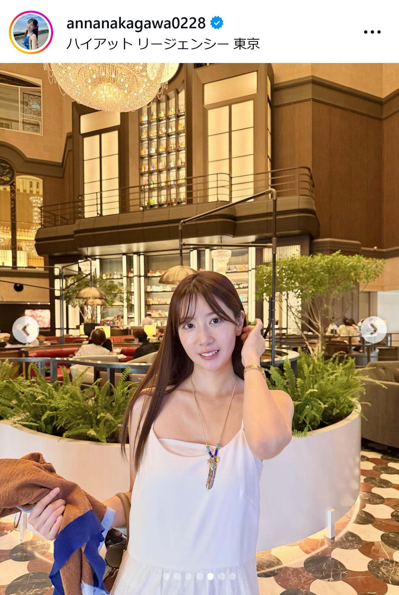 中川杏奈のインスタグラムから