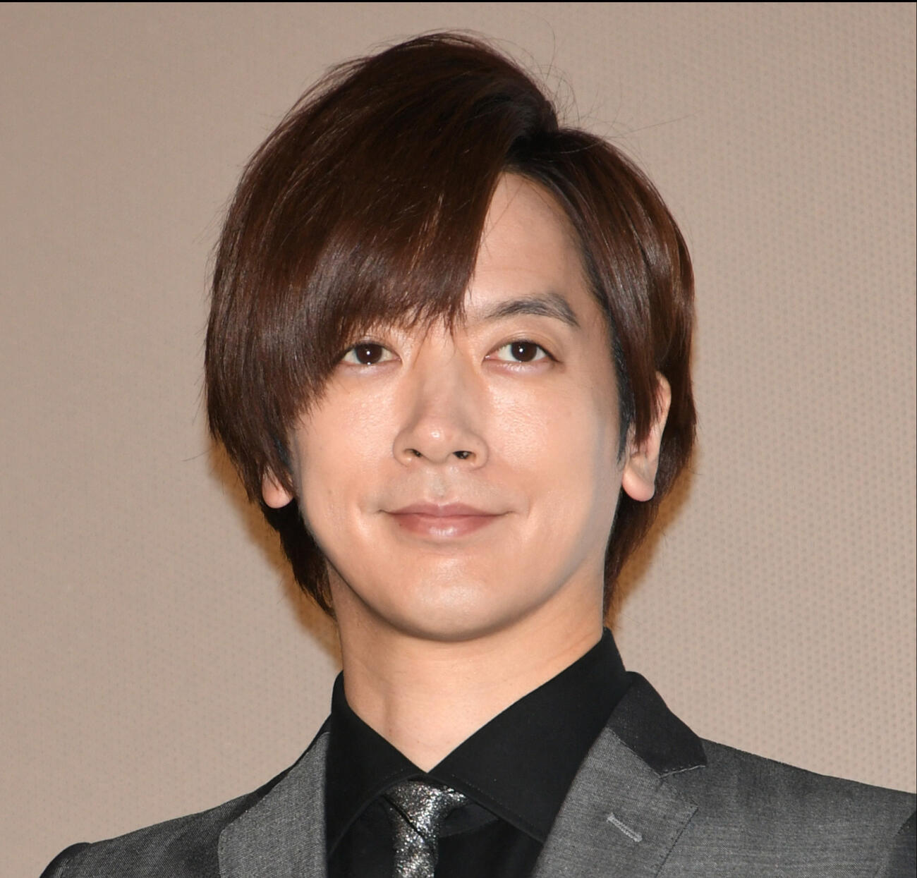 映画「フォルトゥナの瞳」初日舞台あいさつ　宇津井和幸役のDAIGO＝2019年2月15日