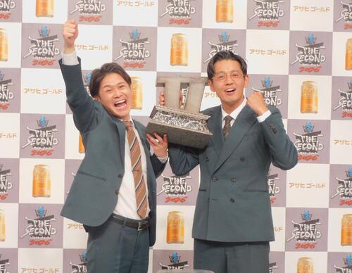 【THE SECOND】優勝トット、決勝相手の金属バットの衝撃ネタに「どういう心臓してんねん」