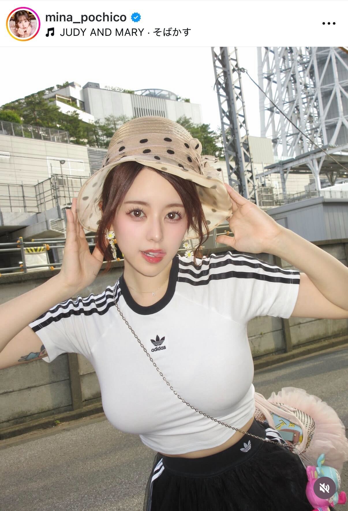 音羽美奈のインスタグラムから