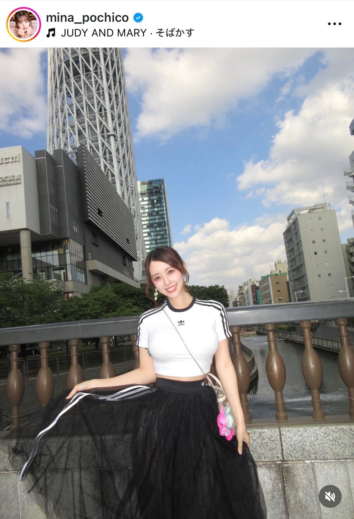 音羽美奈のインスタグラムから