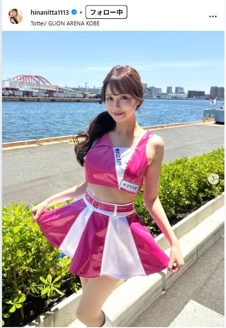 新田妃奈のインスタグラムから