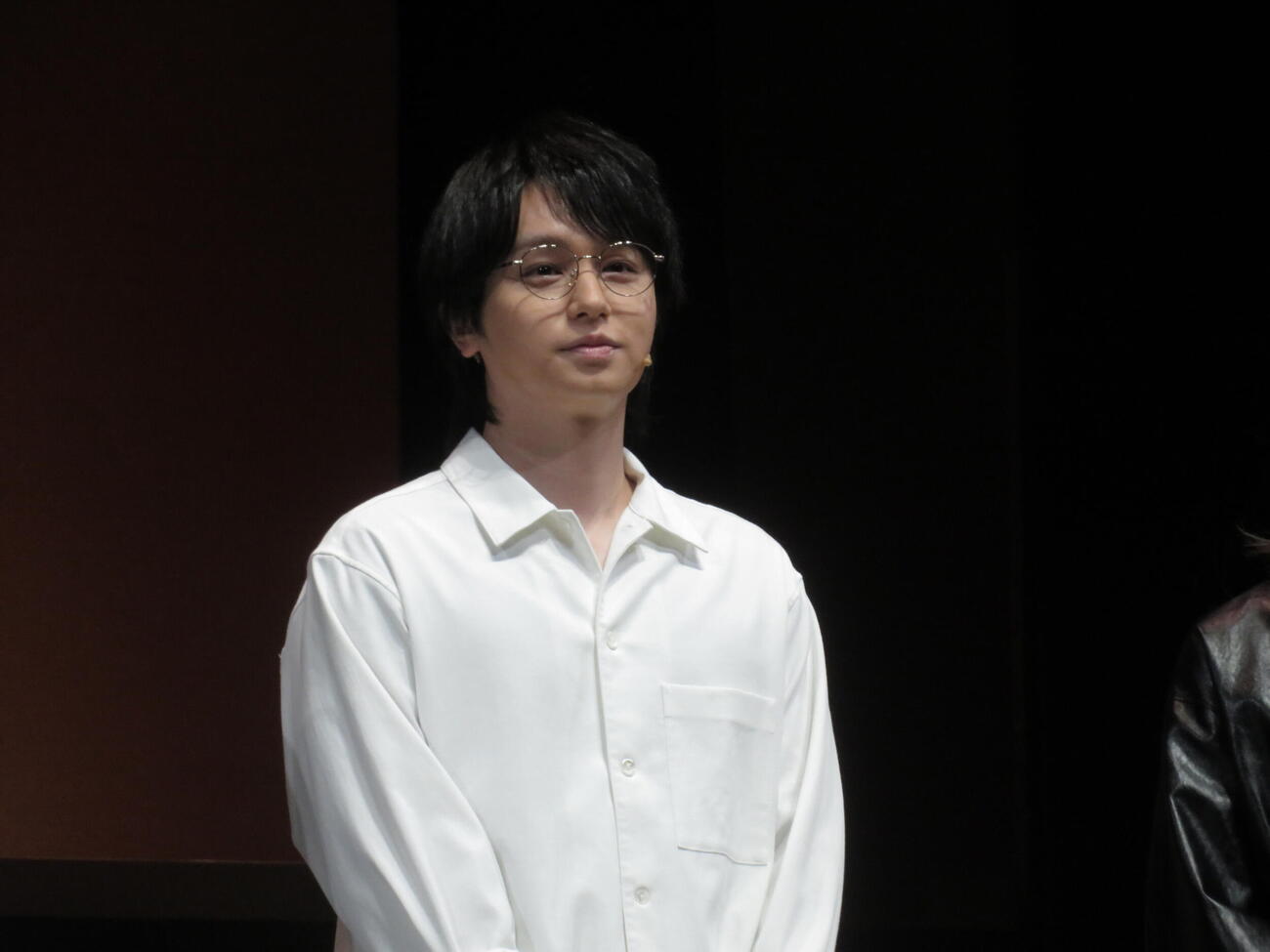 舞台「四畳半神話大系」公開ゲネプロと初日前会見に登壇した伊野尾慧