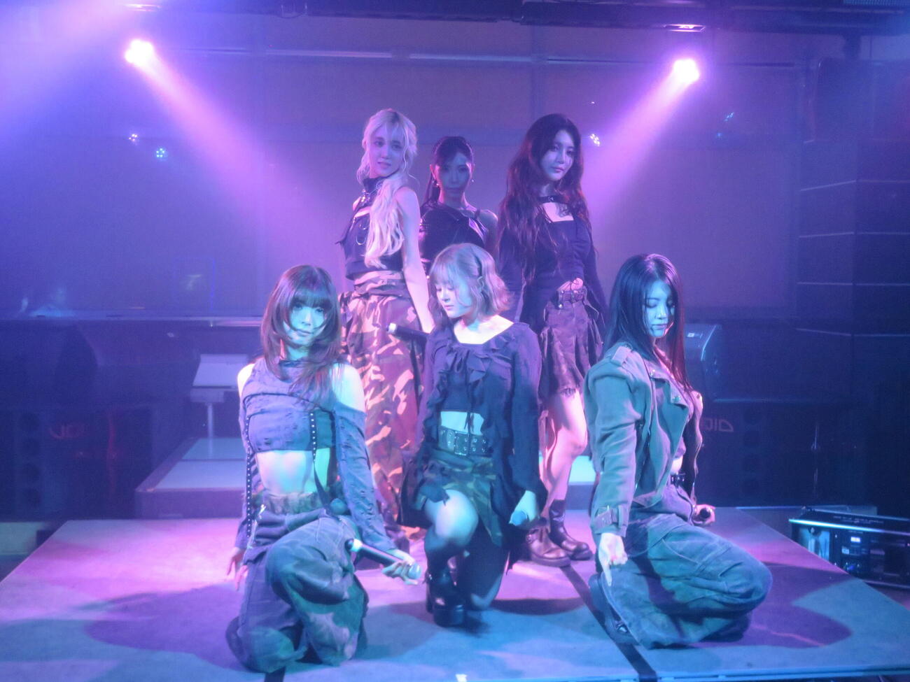 CDシングル「Cadillac」発売記念ショーケースライブを行ったBe Girls（撮影・川田和博）