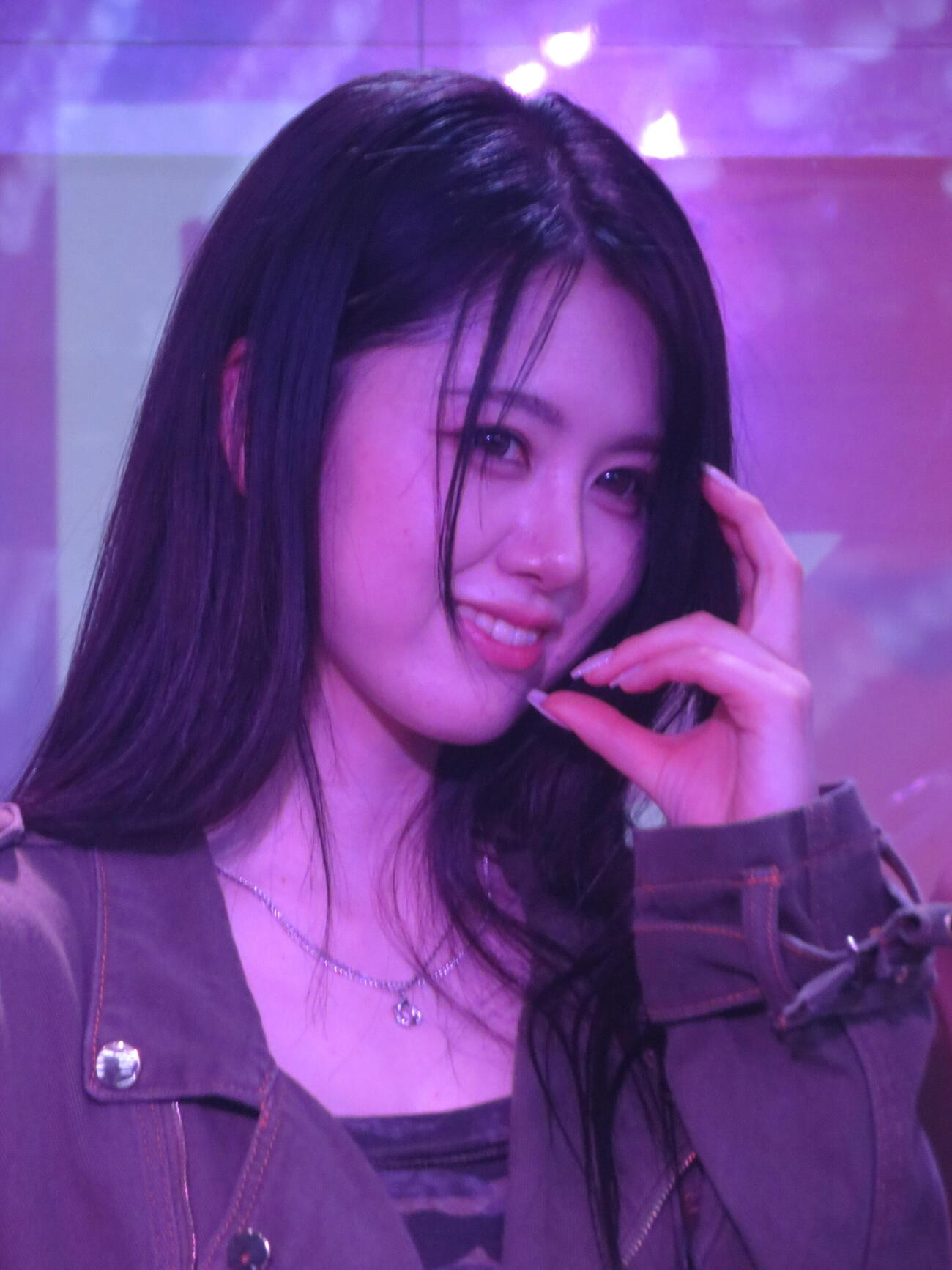 CDシングル「Cadillac」発売記念ショーケースライブを行ったBe GirlsのNANAKA（撮影・川田和博）