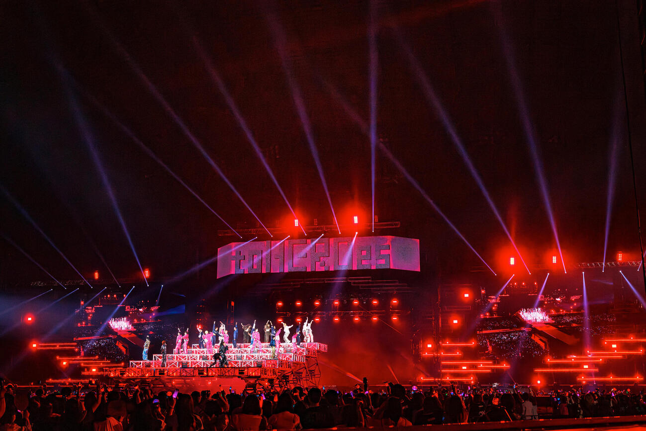 「to HEROes～TOBE 3rd Super Live～」北海道公演のステージ（C）TOBE Co., Ltd.
