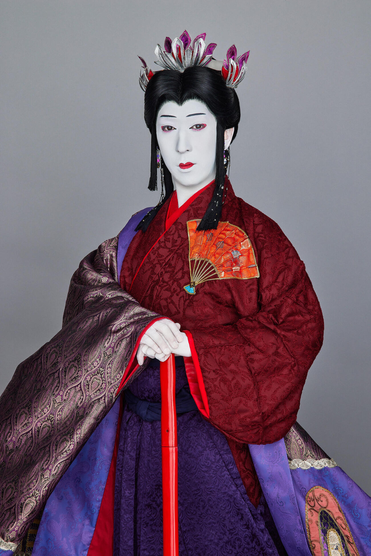 エボシ御前を演じる中村時蔵