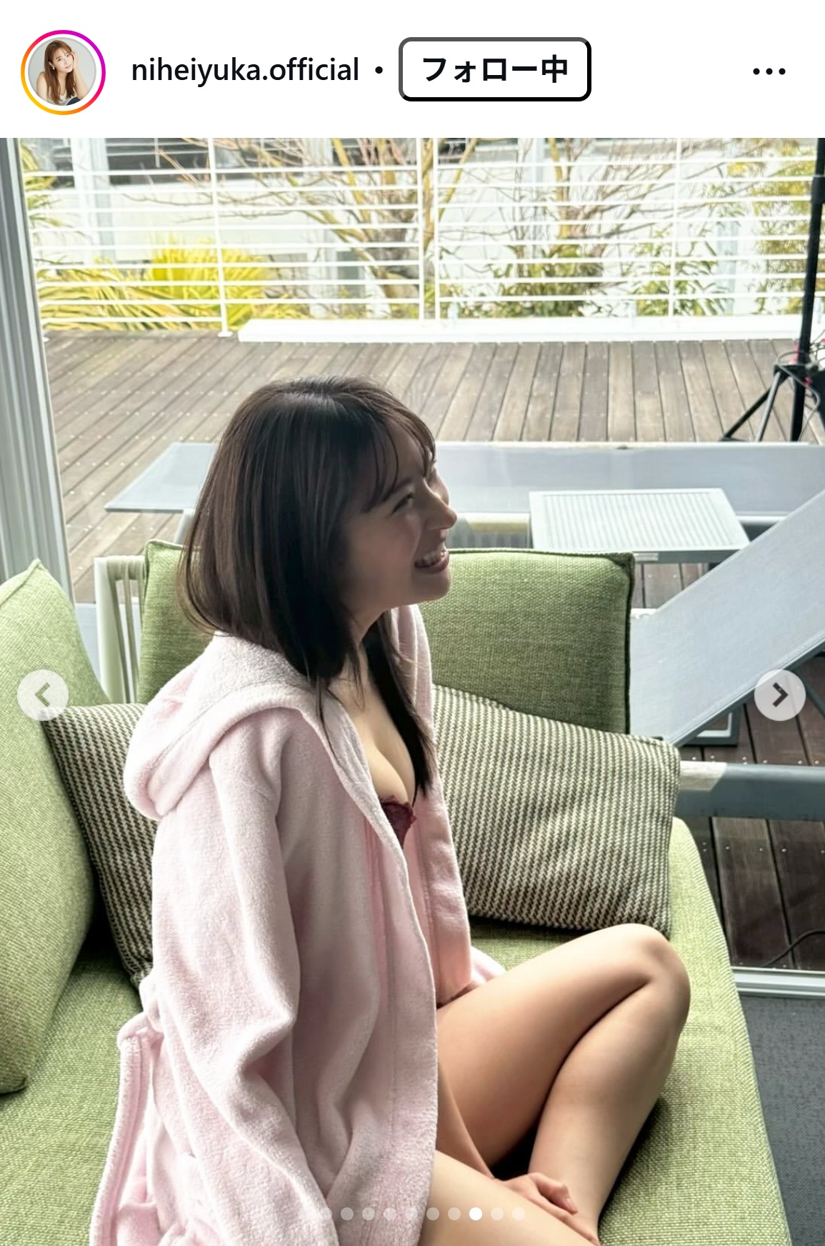 二瓶有加のインスタグラムから