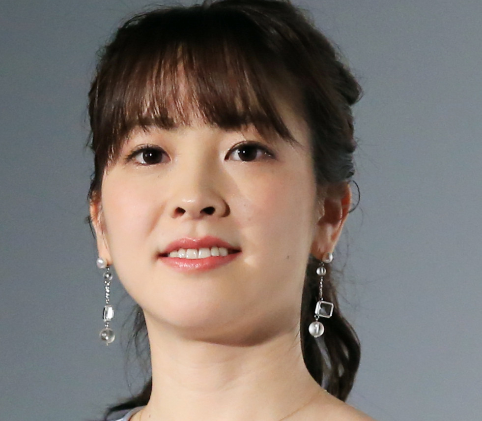 フジテレビ三上真奈アナ（2019年撮影）