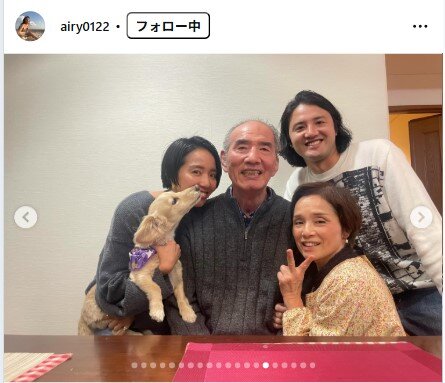 アイリのインスタグラムから