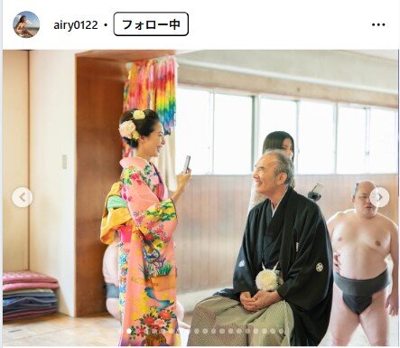 アイリのインスタグラムから