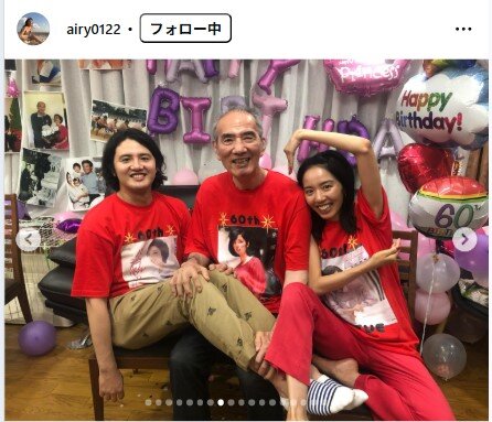 アイリのインスタグラムから