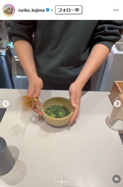 小島瑠璃子のインスタグラムから