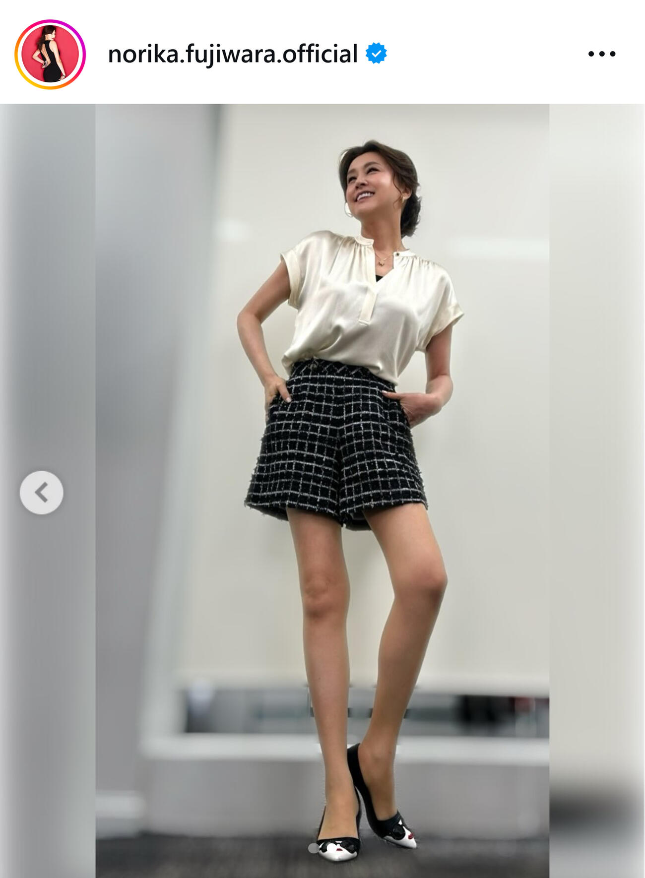 藤原紀香のインスタグラムから