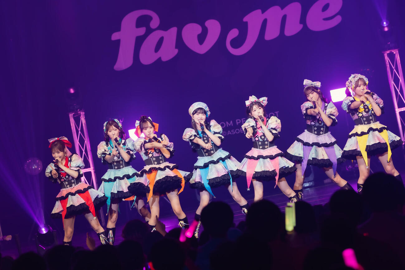 1周年記念公演を行ったfav me（Masayo氏撮影）