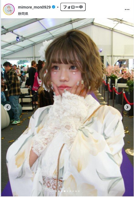みもれもんのインスタグラムから