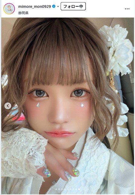 みもれもんのインスタグラムから
