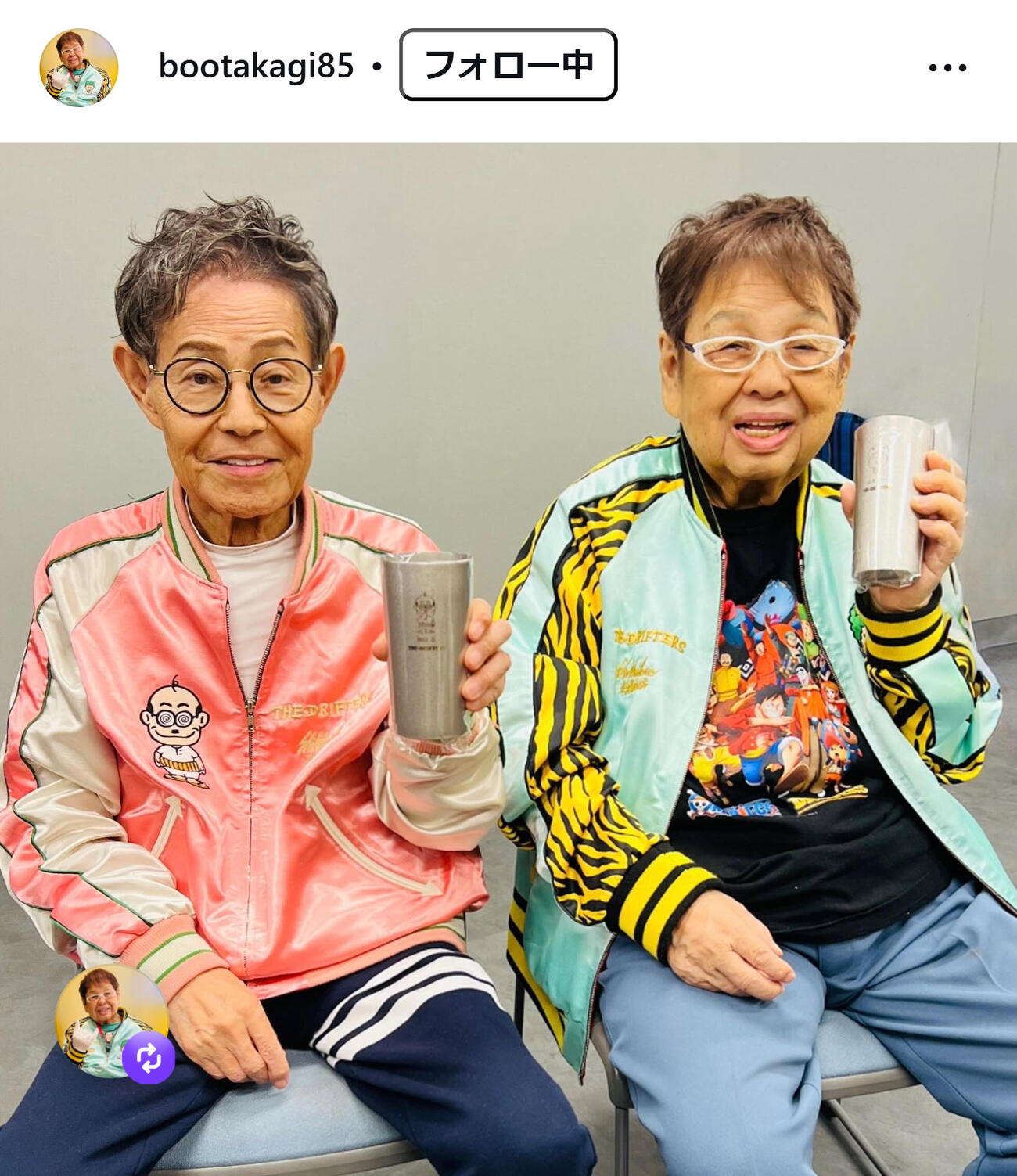 高木ブーのインスタグラムから