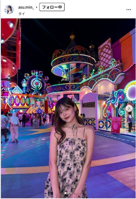 川田明日未のインスタグラムから