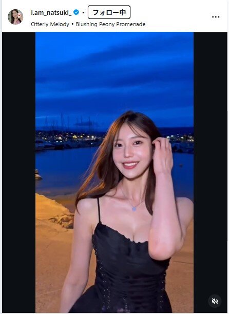 阿部なつきのインスタグラムから