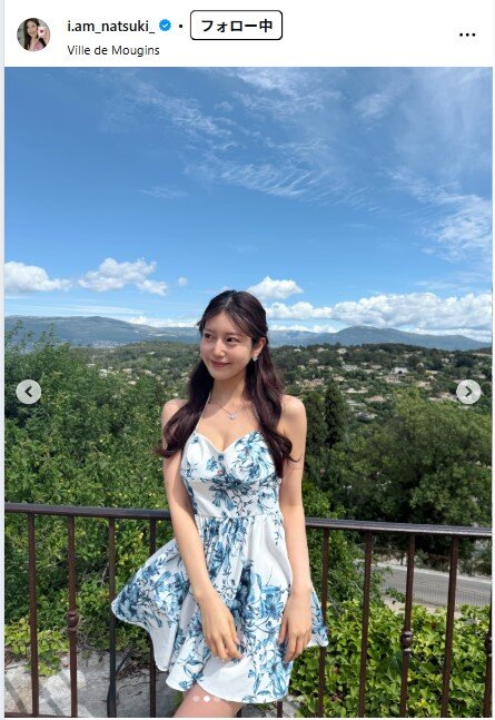 阿部なつきのインスタグラムから