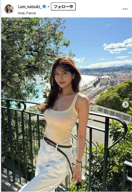 阿部なつきのインスタグラムから