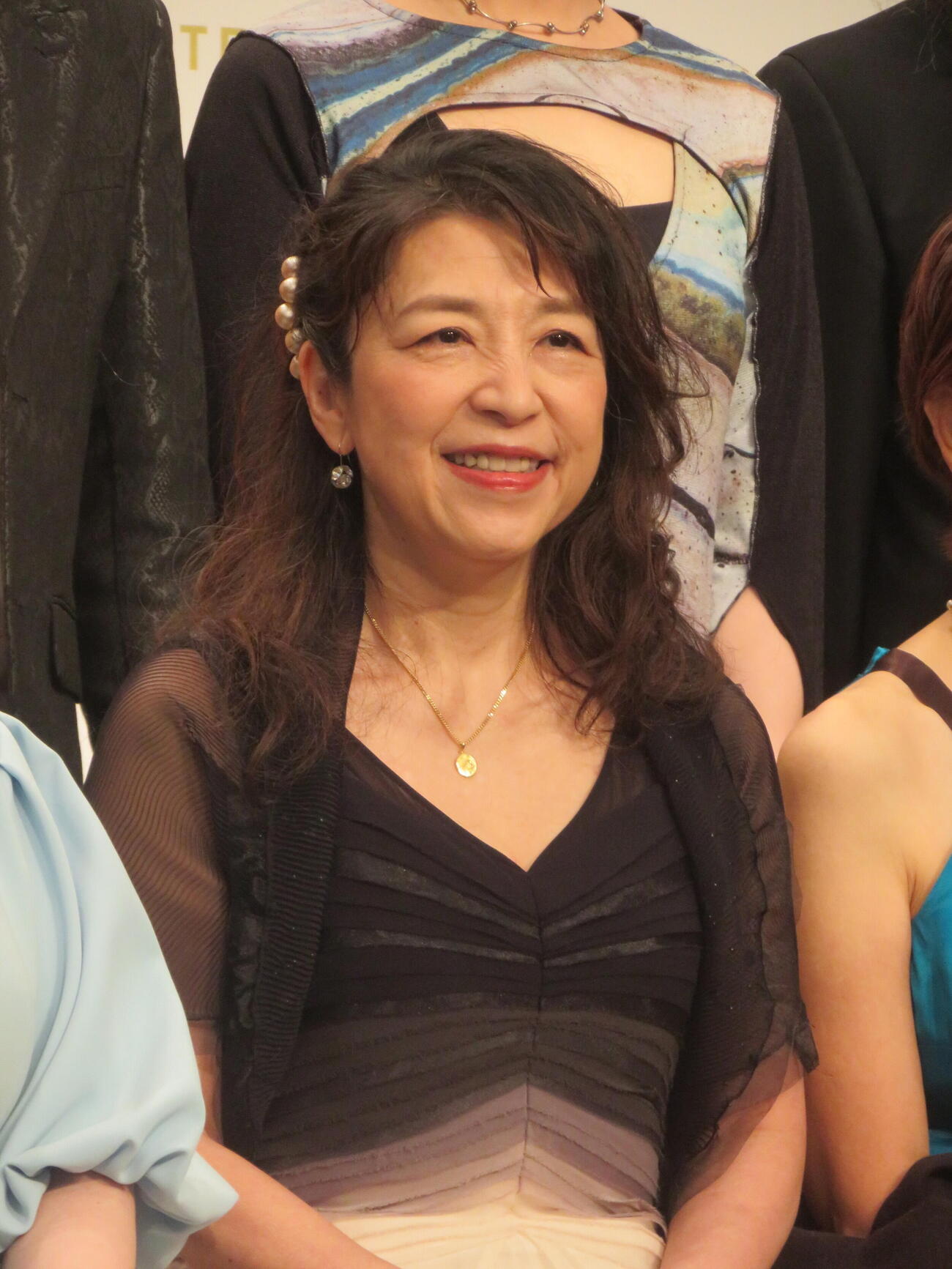「インペリアルジャズ2026」取材会に出席した小野リサ（撮影・川田和博）