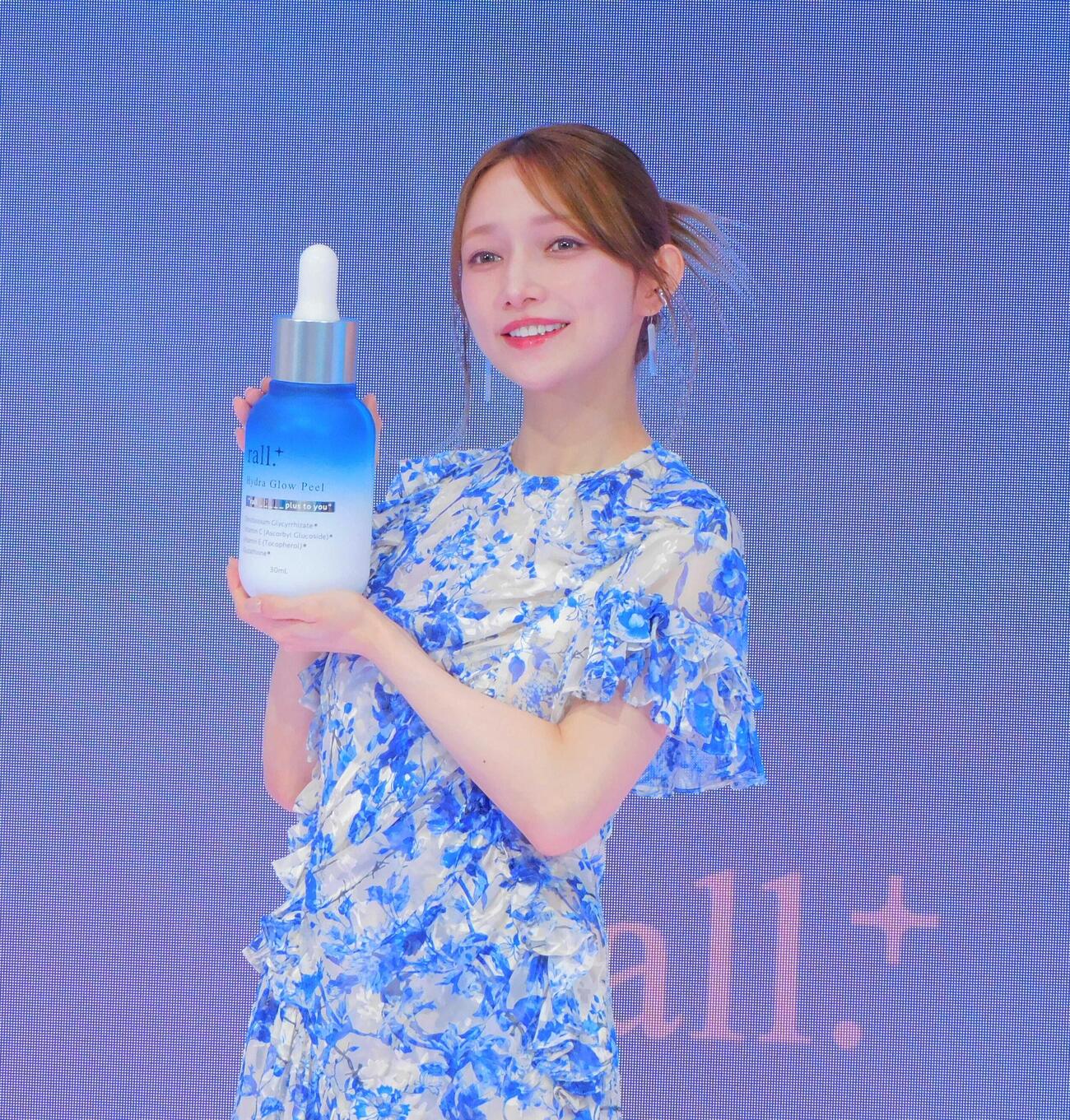 「rall．＋」ブランドローンチ発表会に登壇した後藤真希