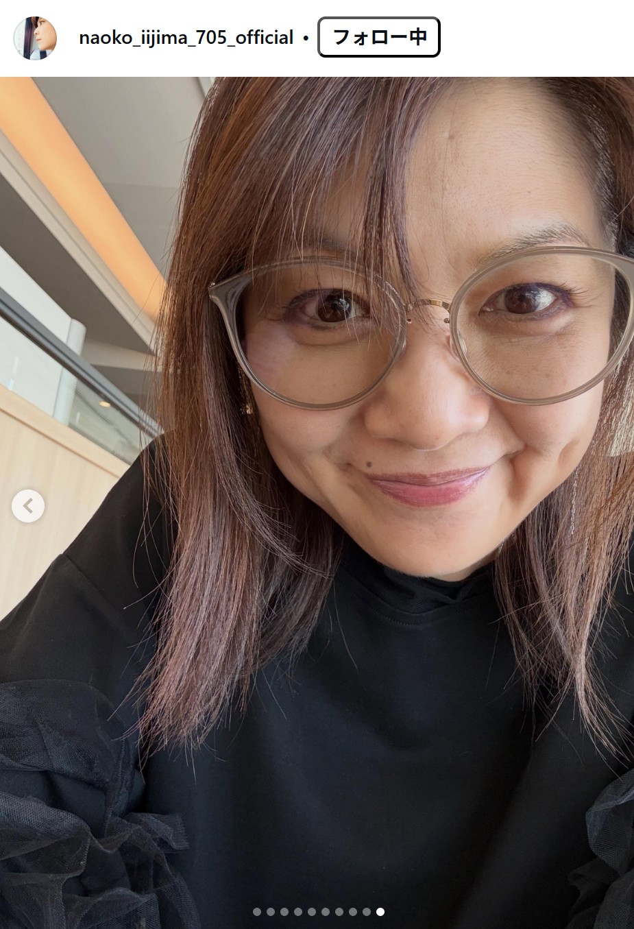 飯島直子のインスタグラムから