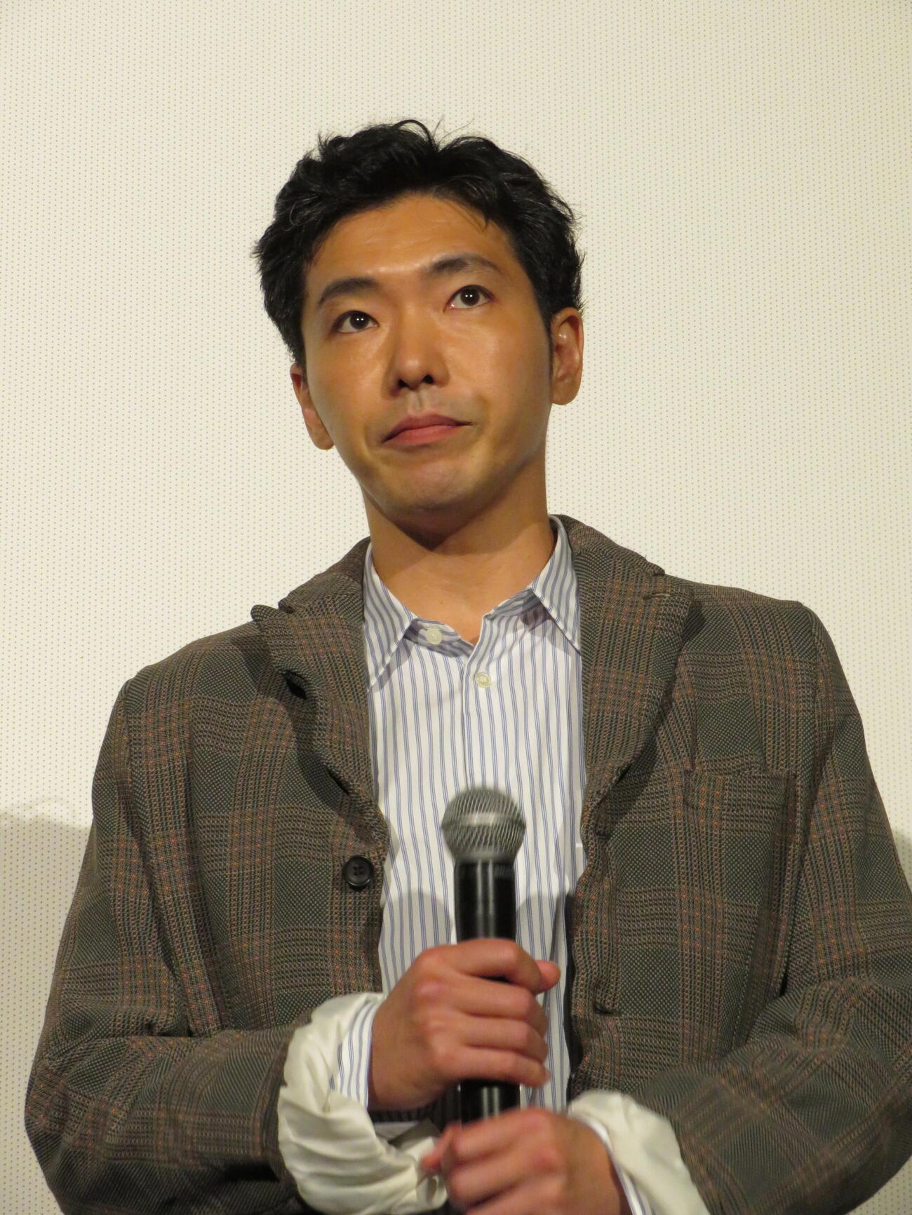 映画「メモリィズ」アフタートーク付き試写会に登壇した柄本佑（撮影・村上幸将）