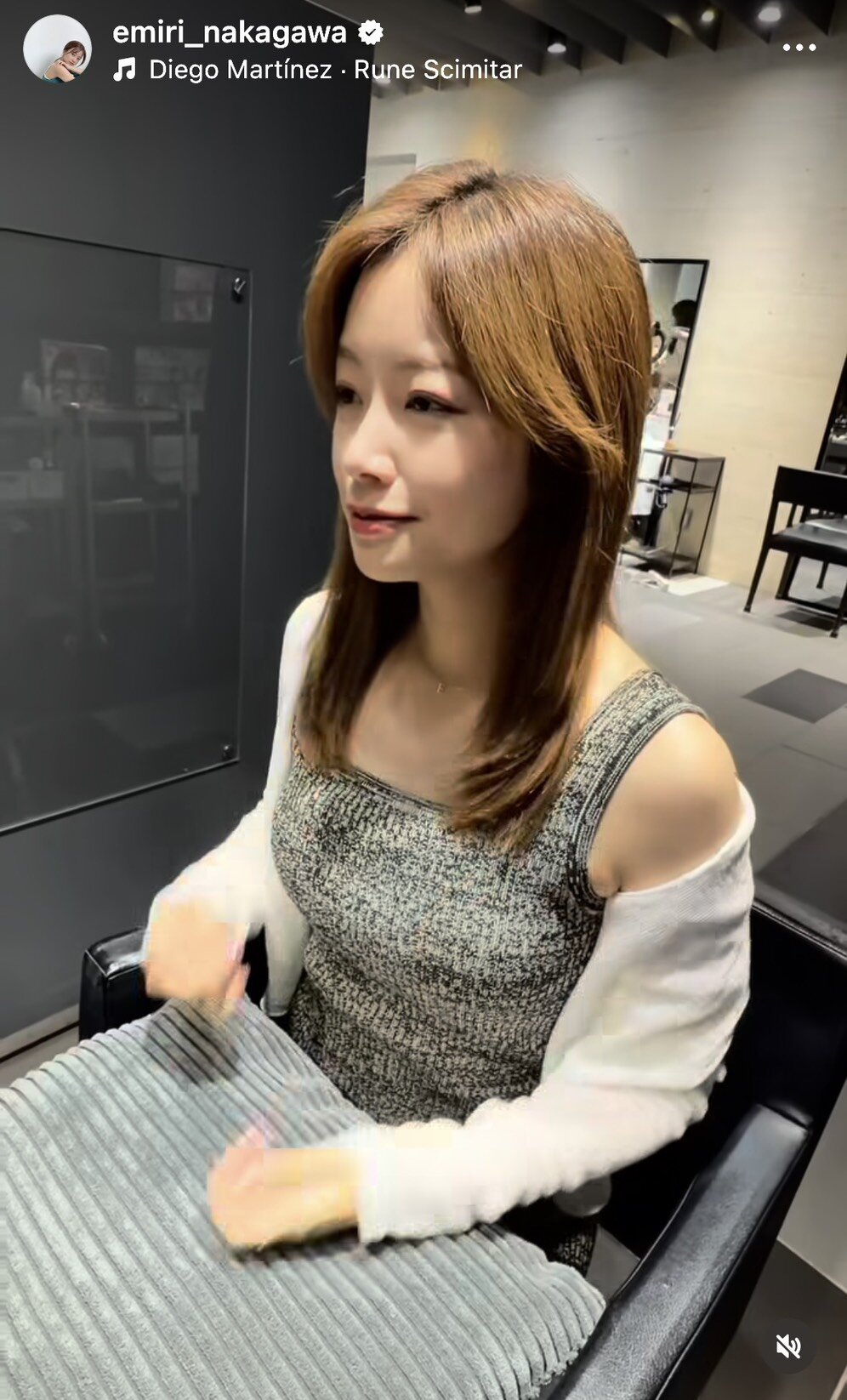 中川絵美里のインスタグラムから