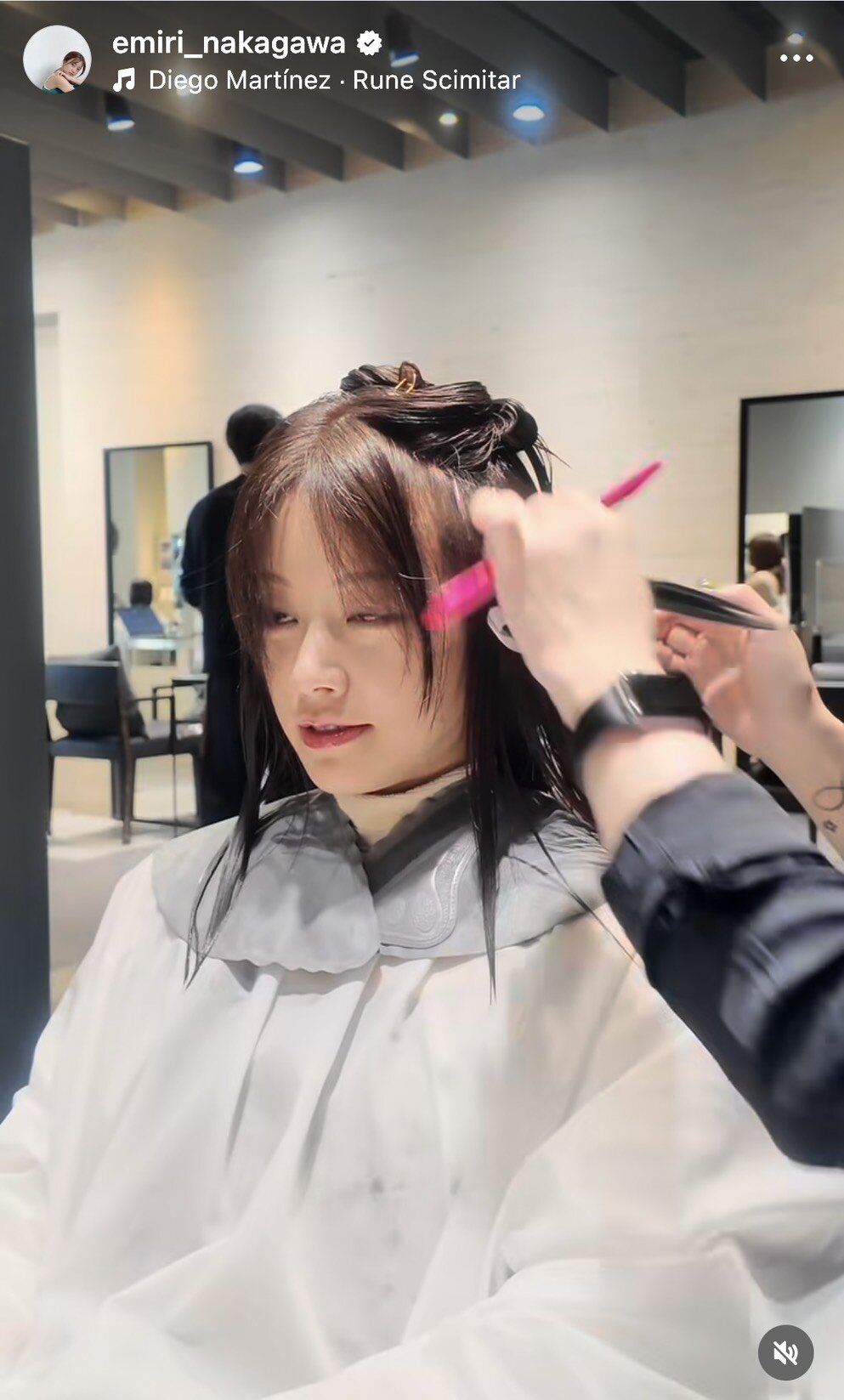 中川絵美里のインスタグラムから