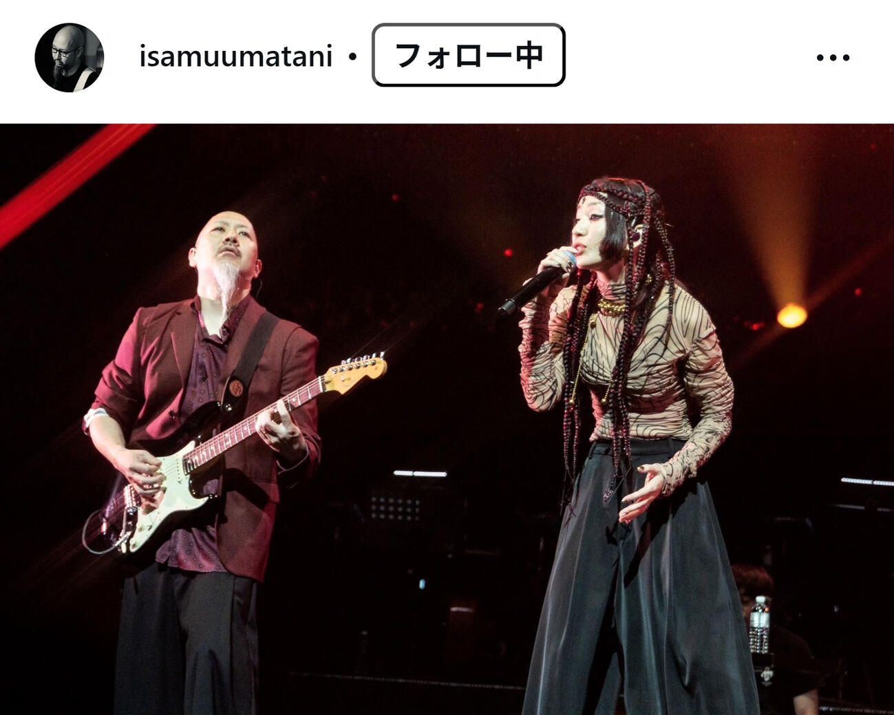 馬谷勇のインスタグラムから