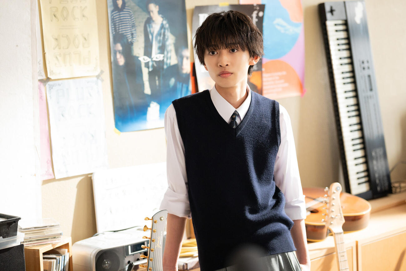 6月24日配信開始のオリジナルドラマ「どんな綺麗な朝日より沈む夕日を僕は推す」に出演するCLASS SEVEN星慧音